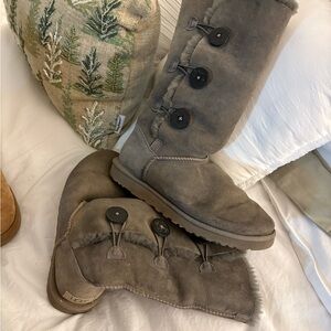 UGG Gray Winter & Rain Boots